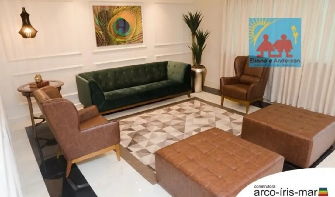 Foto 3 de Apartamento com 3 quartos à venda, 120m2 em Canto do Forte, Praia Grande - SP