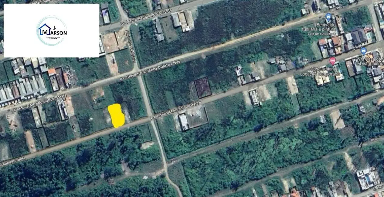 Foto 1 de Terreno / Lote à venda, 299m2 em Balneário dos Golfinhos, Caraguatatuba - SP