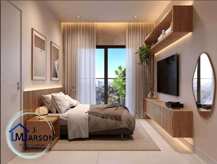 Foto 8 de Apartamento com 1 quarto à venda, 50m2 em Sumaré, Caraguatatuba - SP