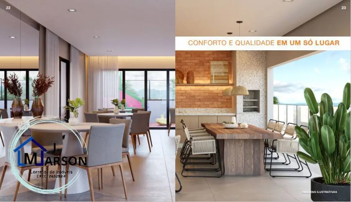 Foto 9 de Apartamento com 1 quarto à venda, 54m2 em Parque Balneário Poiares, Caraguatatuba - SP