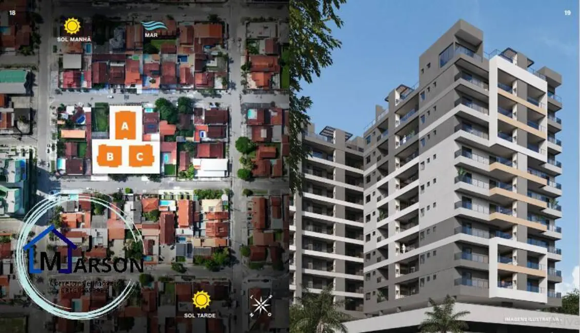 Foto 8 de Apartamento com 1 quarto à venda, 54m2 em Parque Balneário Poiares, Caraguatatuba - SP