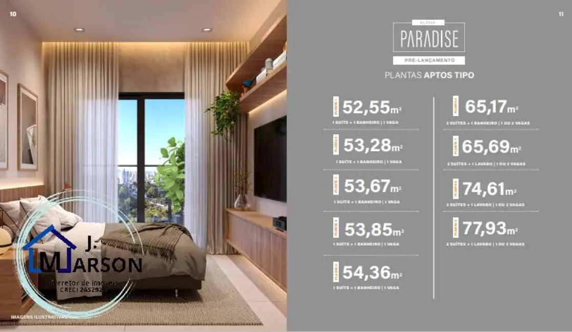 Foto 4 de Apartamento com 1 quarto à venda, 54m2 em Parque Balneário Poiares, Caraguatatuba - SP