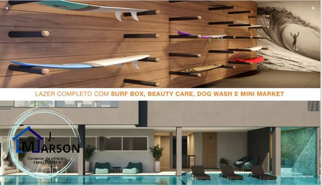 Foto 3 de Apartamento com 1 quarto à venda, 54m2 em Parque Balneário Poiares, Caraguatatuba - SP