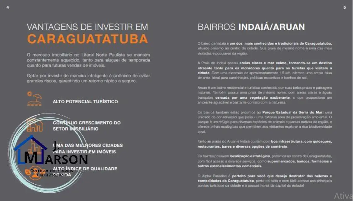 Foto 2 de Apartamento com 1 quarto à venda, 54m2 em Parque Balneário Poiares, Caraguatatuba - SP