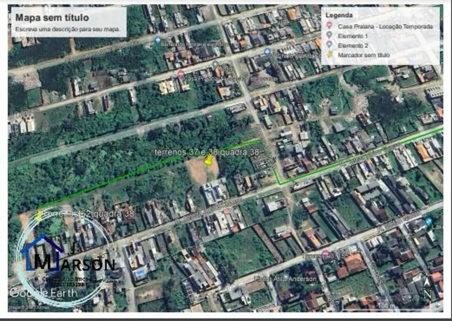 Foto 1 de Terreno / Lote à venda, 300m2 em Balneário dos Golfinhos, Caraguatatuba - SP