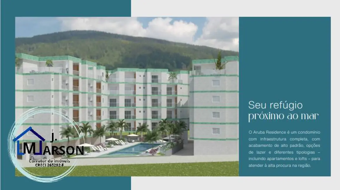 Foto 1 de Apartamento com 1 quarto à venda, 35m2 em Ubatuba - SP