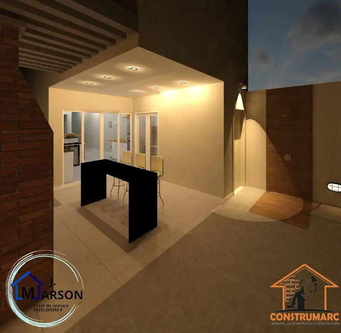 Foto 8 de Sobrado com 3 quartos à venda, 152m2 em Pontal de Santa Marina, Caraguatatuba - SP