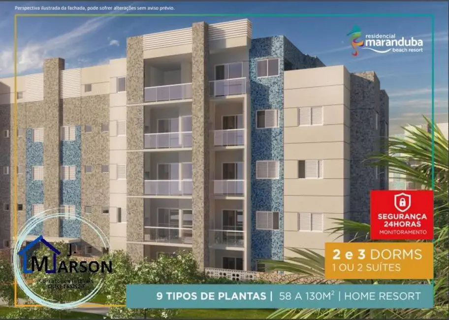 Foto 8 de Apartamento com 2 quartos à venda, 58m2 em Ubatuba - SP