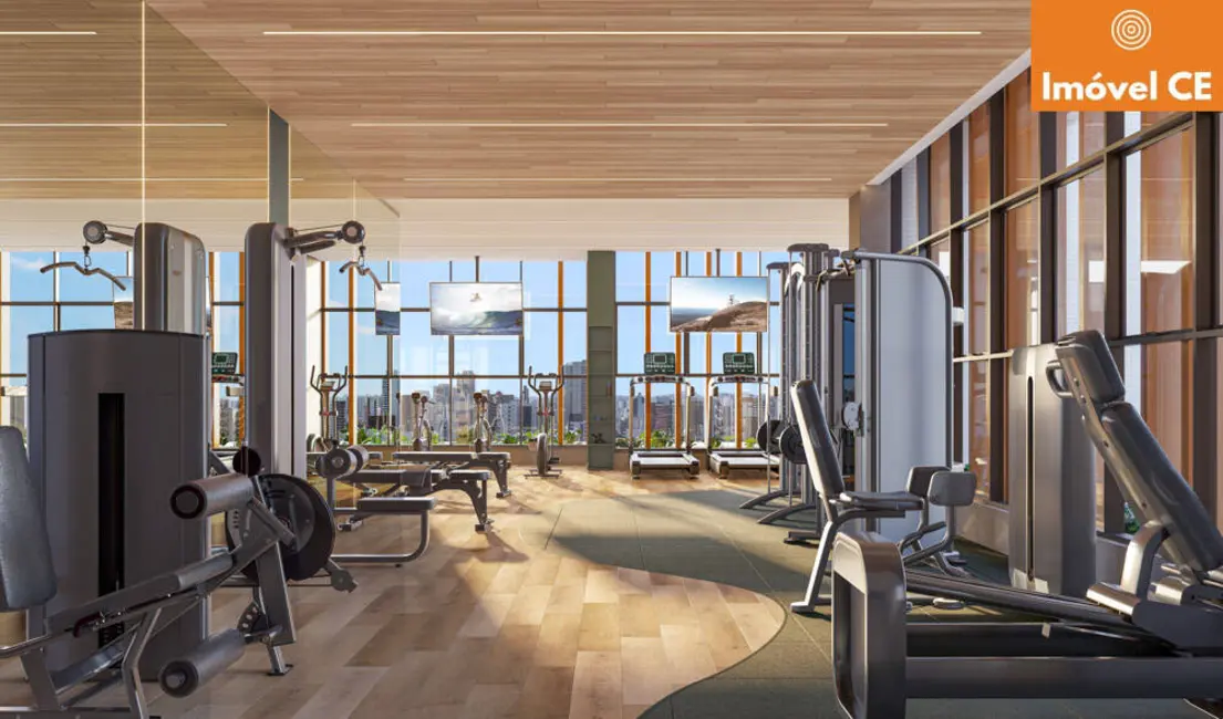 Foto 8 de Apartamento com 1 quarto à venda, 38m2 em Meireles, Fortaleza - CE