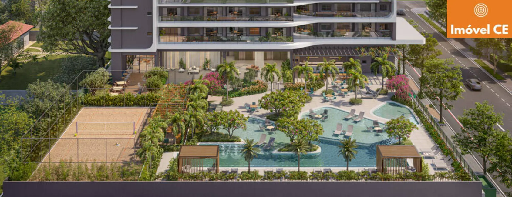 Foto 5 de Apartamento com 1 quarto à venda, 38m2 em Meireles, Fortaleza - CE