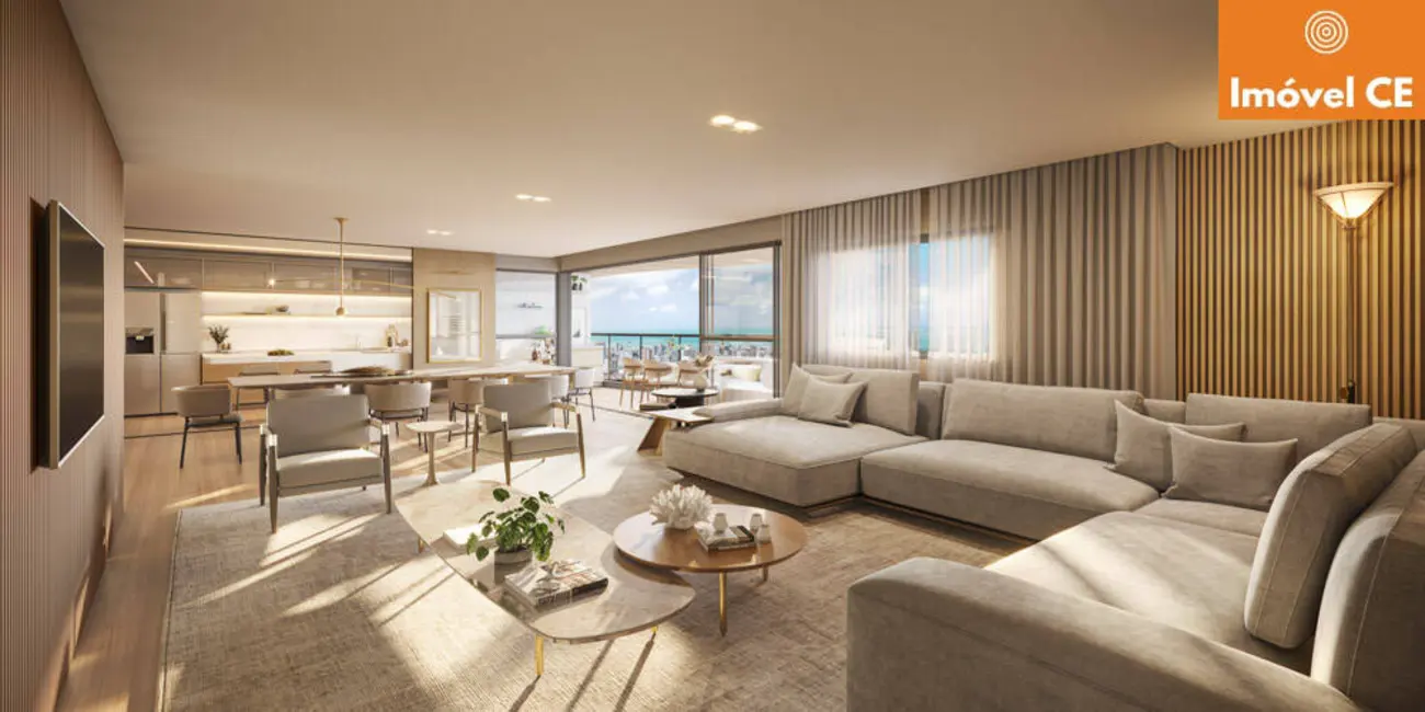 Foto 6 de Apartamento com 4 quartos à venda, 163m2 em Meireles, Fortaleza - CE