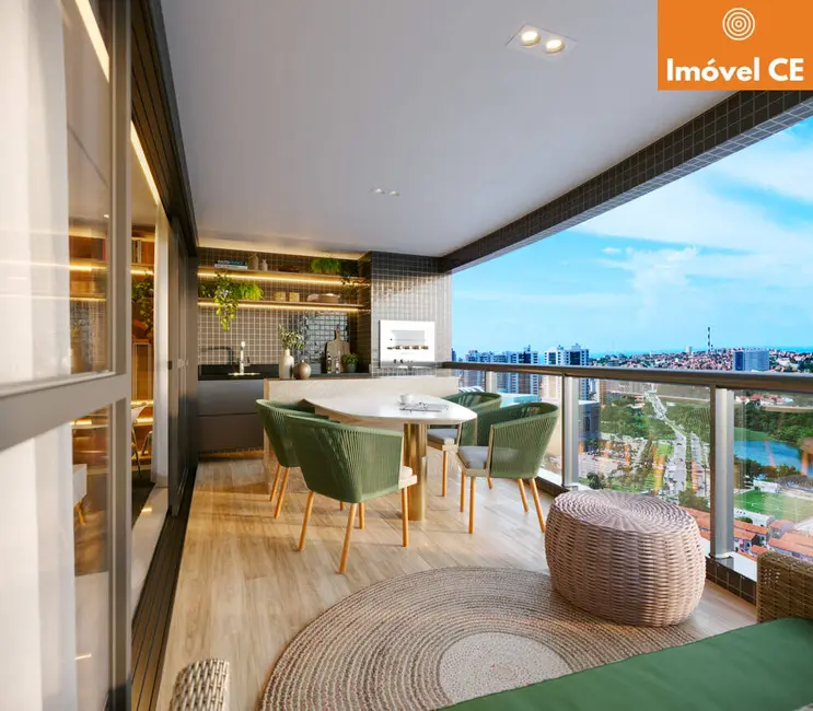 Apartamento com 3 quartos à venda, 105m2 em Cocó, Fortaleza - CE - imagem 8 Foto 8 de Apartamento com 3 quartos à venda, 105m2 em Cocó, Fortaleza - CE