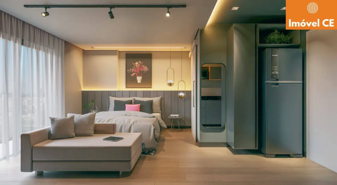 Apartamento com 1 quarto à venda, 21m2 em Meireles, Fortaleza - CE - imagem 6 Foto 6 de Apartamento com 1 quarto à venda, 21m2 em Meireles, Fortaleza - CE