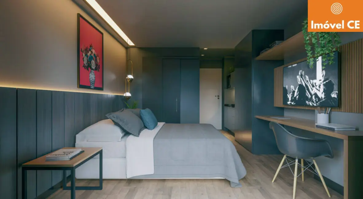 Apartamento com 1 quarto à venda, 21m2 em Meireles, Fortaleza - CE - imagem 5 Foto 5 de Apartamento com 1 quarto à venda, 21m2 em Meireles, Fortaleza - CE