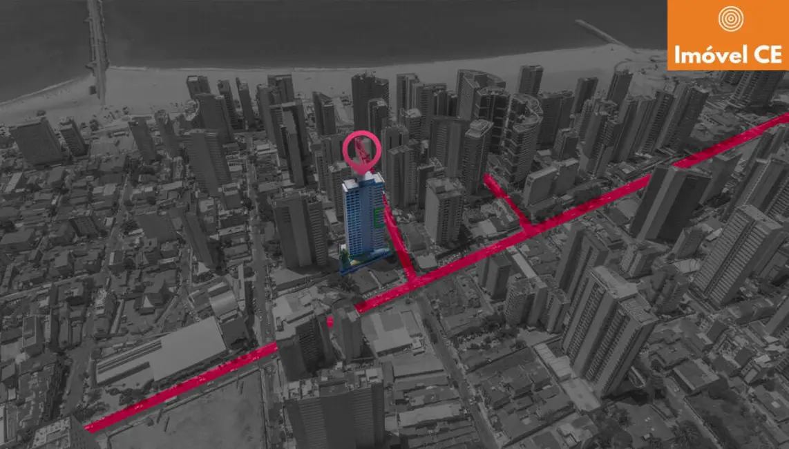 Apartamento com 1 quarto à venda, 21m2 em Meireles, Fortaleza - CE - imagem 4 Foto 4 de Apartamento com 1 quarto à venda, 21m2 em Meireles, Fortaleza - CE