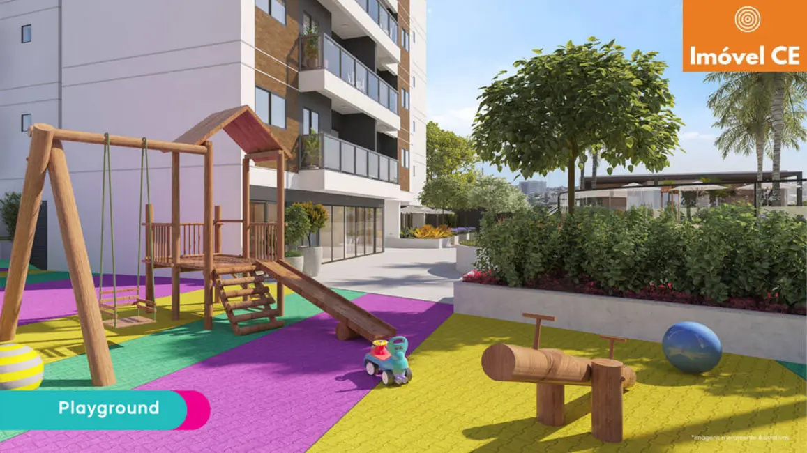 Foto 9 de Apartamento com 3 quartos à venda, 66m2 em Cocó, Fortaleza - CE