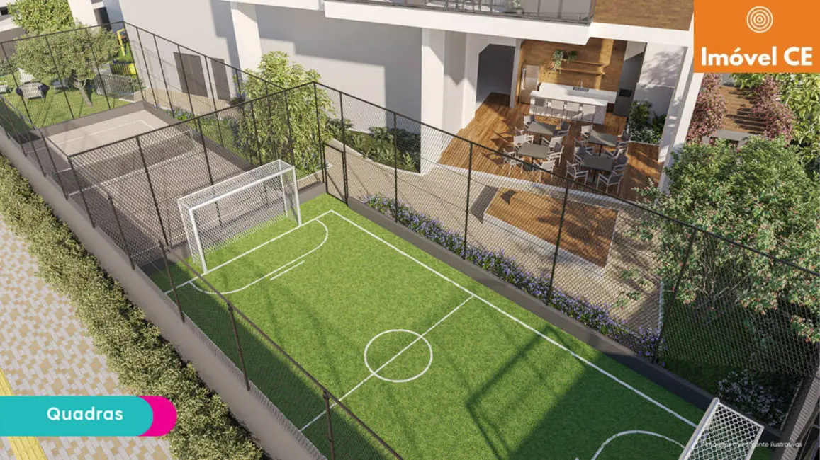 Foto 3 de Apartamento com 3 quartos à venda, 66m2 em Cocó, Fortaleza - CE