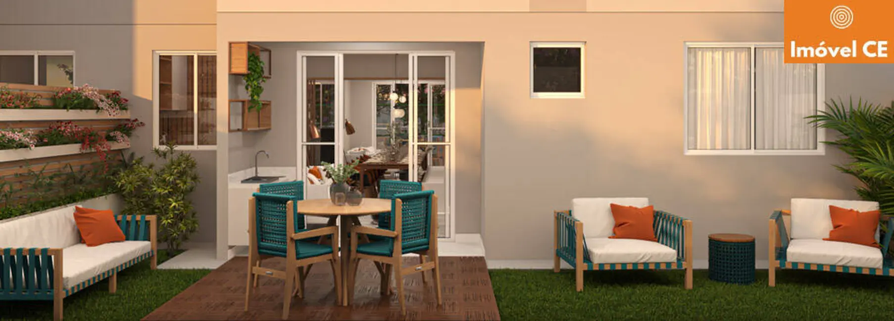 Foto 3 de Apartamento com 2 quartos à venda, 47m2 em Praia do Futuro II, Fortaleza - CE