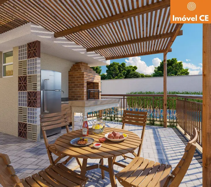 Foto 2 de Apartamento com 3 quartos à venda, 67m2 em Cumbuco, Caucaia - CE