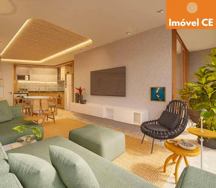 Apartamento com 2 quartos à venda, 62m2 em Aquiraz - CE - imagem 3 Foto 3 de Apartamento com 2 quartos à venda, 62m2 em Aquiraz - CE