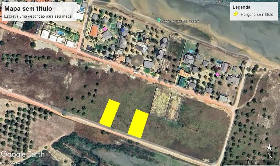 Foto 3 de Terreno / Lote à venda, 738m2 em Itarema - CE