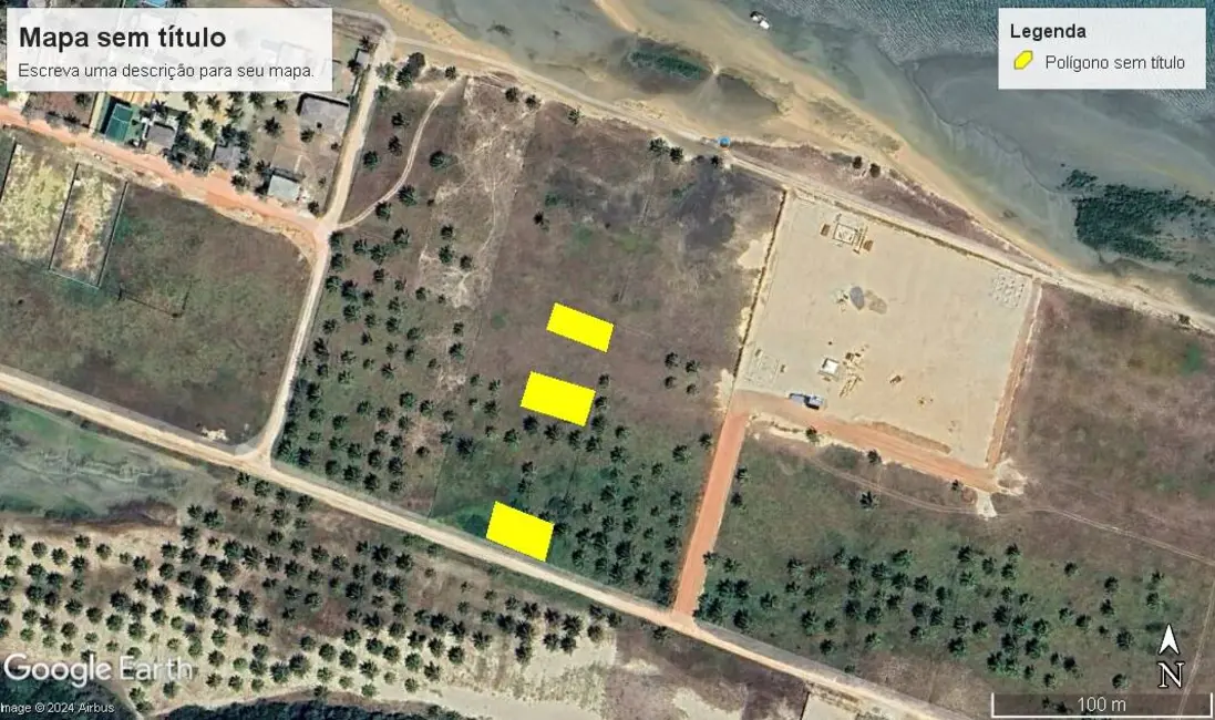 Foto 3 de Terreno / Lote à venda, 360m2 em Itarema - CE