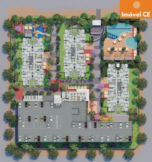 Apartamento com 3 quartos à venda, 65m2 em Praia do Futuro II, Fortaleza - CE - imagem 3 Foto 3 de Apartamento com 3 quartos à venda, 65m2 em Praia do Futuro II, Fortaleza - CE