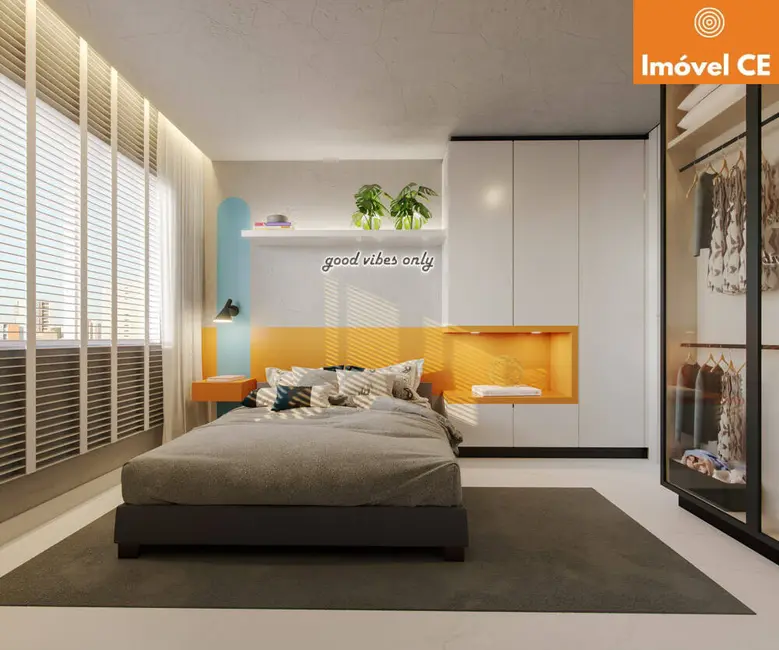 Apartamento com 2 quartos à venda, 50m2 em Aldeota, Fortaleza - CE - imagem 5 Foto 5 de Apartamento com 2 quartos à venda, 50m2 em Aldeota, Fortaleza - CE