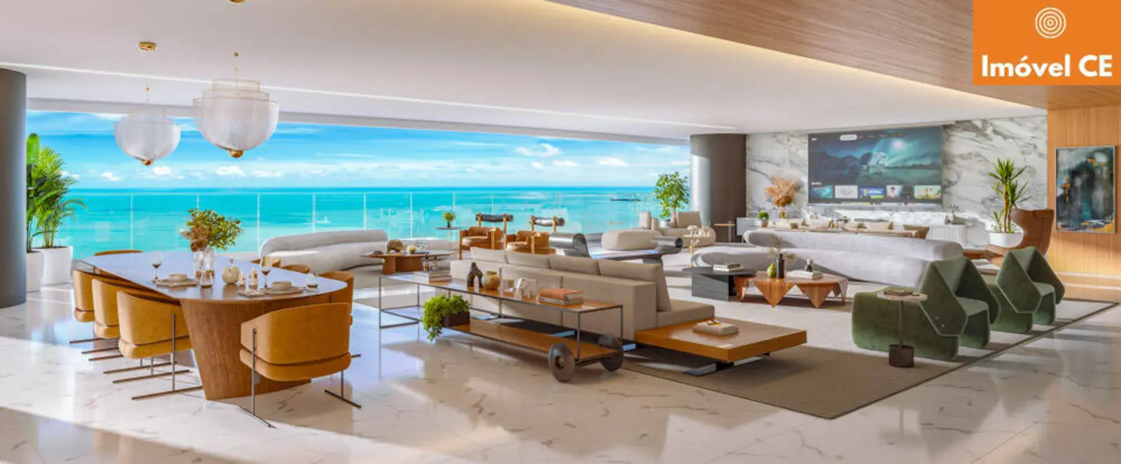 Foto 4 de Apartamento com 5 quartos à venda, 637m2 em Meireles, Fortaleza - CE