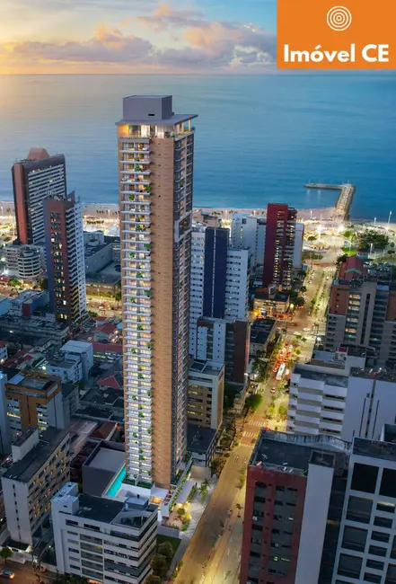 Foto 2 de Apartamento com 1 quarto à venda, 40m2 em Meireles, Fortaleza - CE