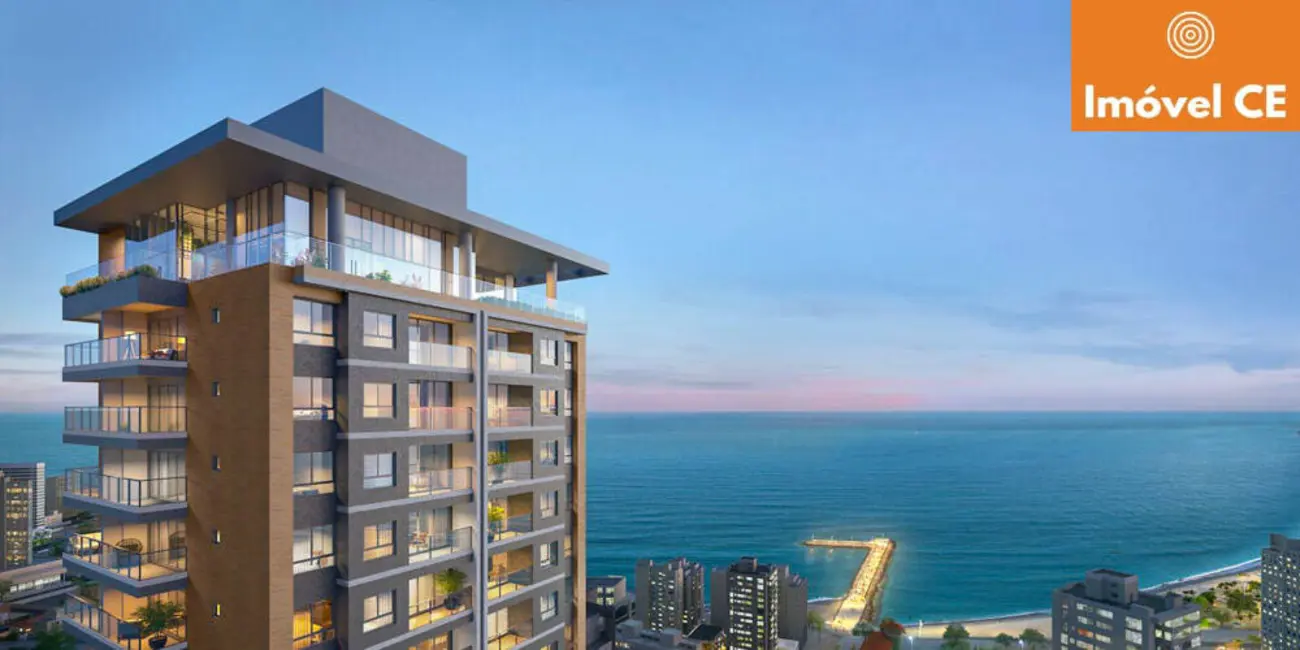 Foto 1 de Apartamento com 1 quarto à venda, 40m2 em Meireles, Fortaleza - CE