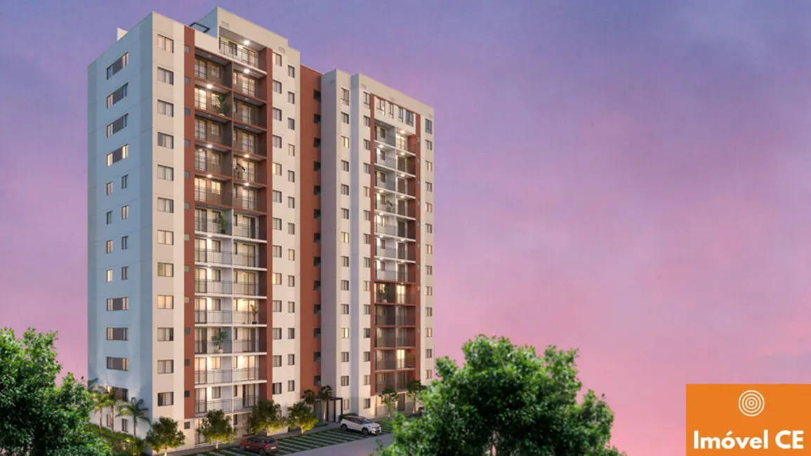 Foto 1 de Apartamento com 2 quartos à venda, 48m2 em Praia do Futuro II, Fortaleza - CE