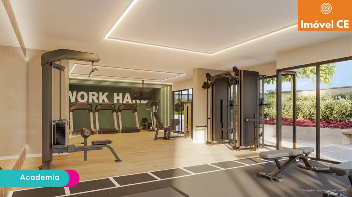 Foto 8 de Apartamento com 2 quartos à venda, 55m2 em Cocó, Fortaleza - CE