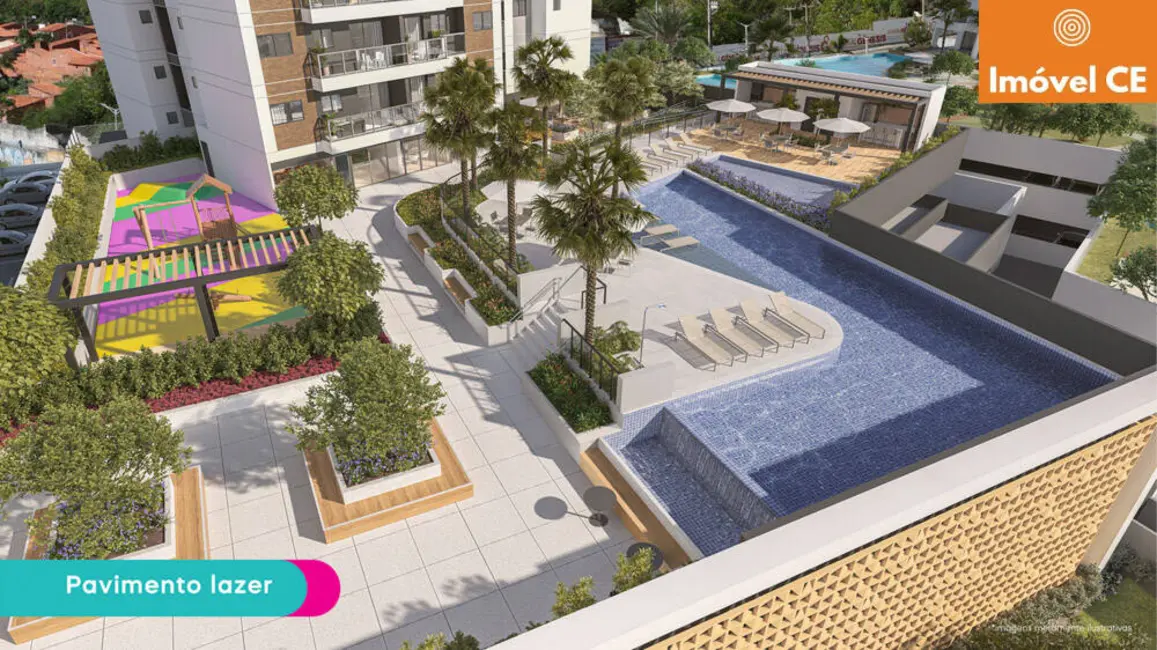 Foto 1 de Apartamento com 2 quartos à venda, 55m2 em Cocó, Fortaleza - CE