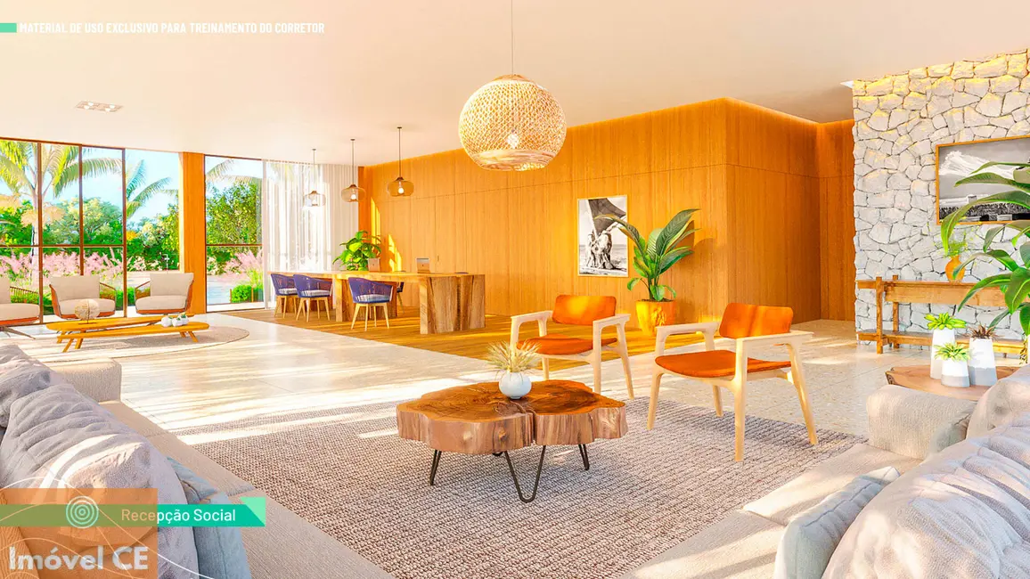 Foto 2 de Apartamento com 3 quartos à venda, 89m2 em Aquiraz - CE
