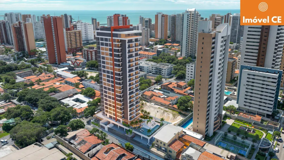 Foto 1 de Apartamento com 1 quarto à venda, 35m2 em Meireles, Fortaleza - CE
