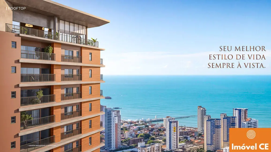 Foto 1 de Apartamento com 3 quartos à venda, 101m2 em Meireles, Fortaleza - CE