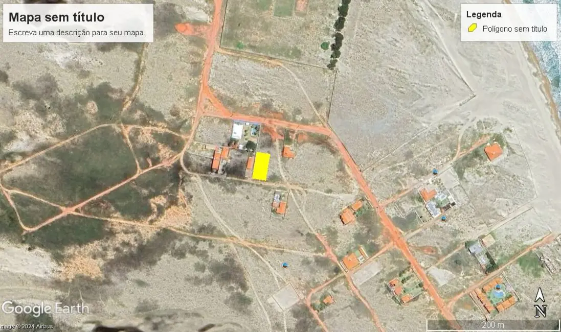 Foto 6 de Terreno / Lote à venda, 800m2 em Sao Goncalo Do Amarante - CE