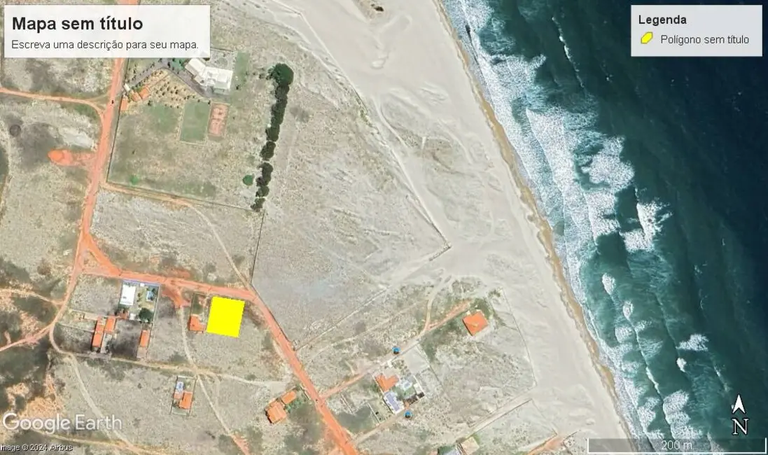 Foto 1 de Terreno / Lote à venda, 800m2 em Sao Goncalo Do Amarante - CE
