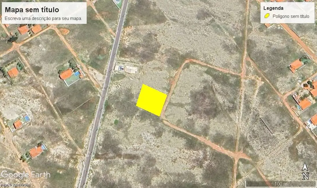 Foto 2 de Terreno / Lote à venda, 1180m2 em Sao Goncalo Do Amarante - CE