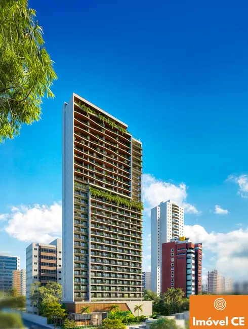 Foto 2 de Apartamento com 2 quartos à venda, 56m2 em Meireles, Fortaleza - CE