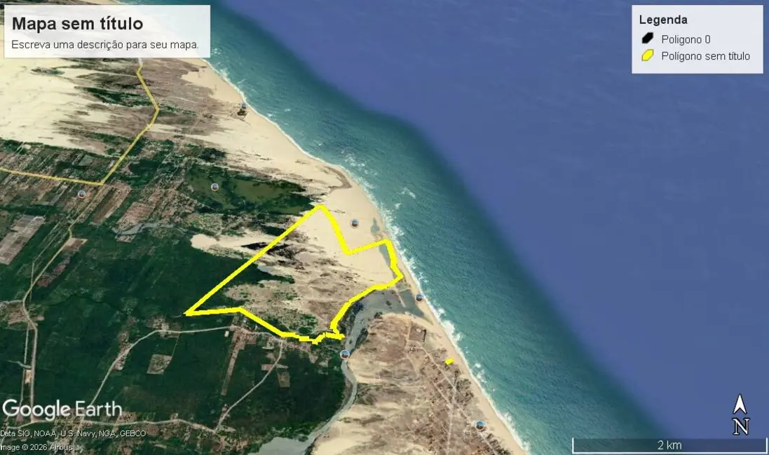 Terreno / Lote à venda, 250m2 em Paracuru - CE - imagem 4 Foto 4 de Terreno / Lote à venda, 250m2 em Paracuru - CE