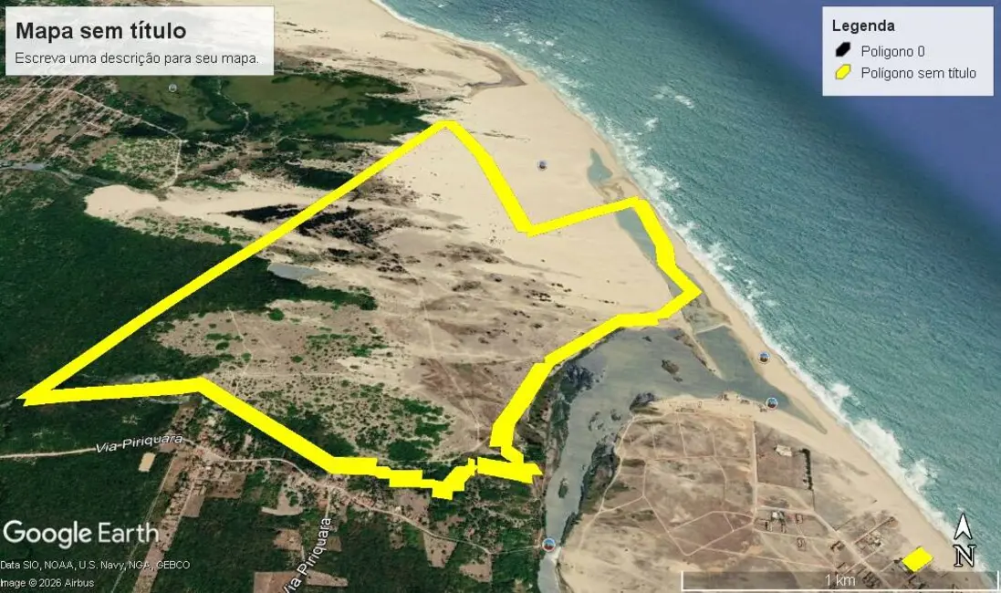 Terreno / Lote à venda, 250m2 em Paracuru - CE - imagem 3 Foto 3 de Terreno / Lote à venda, 250m2 em Paracuru - CE