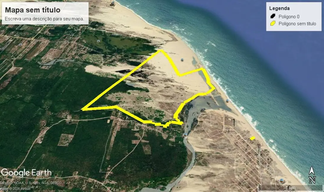 Terreno / Lote à venda, 250m2 em Paracuru - CE - imagem 1 Foto 1 de Terreno / Lote à venda, 250m2 em Paracuru - CE