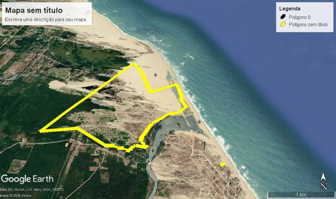 Terreno / Lote à venda, 250m2 em Paracuru - CE - imagem 2 Foto 2 de Terreno / Lote à venda, 250m2 em Paracuru - CE