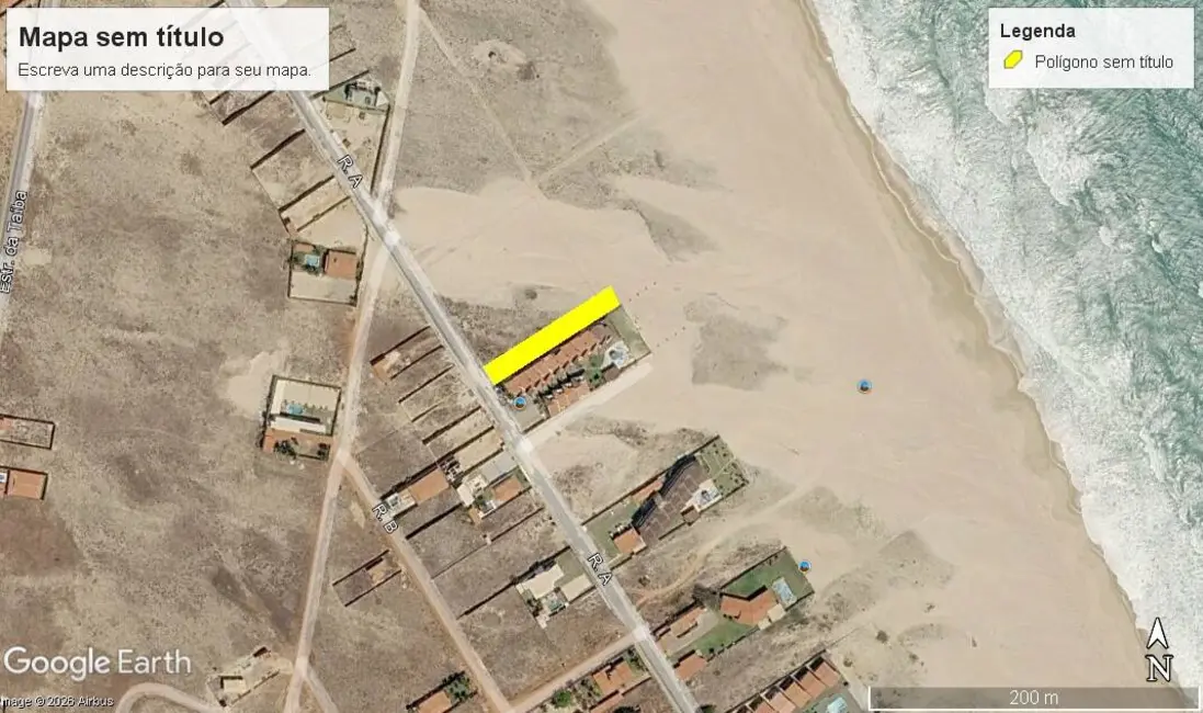 Foto 1 de Terreno / Lote à venda, 1280m2 em Sao Goncalo Do Amarante - CE