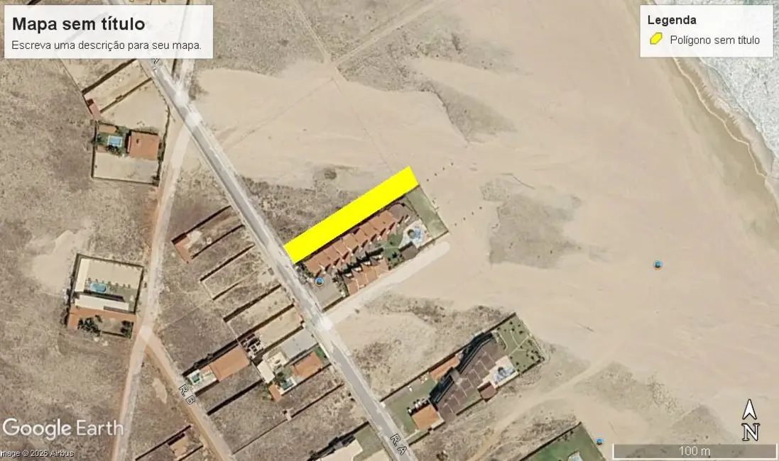 Foto 3 de Terreno / Lote à venda, 1280m2 em Sao Goncalo Do Amarante - CE