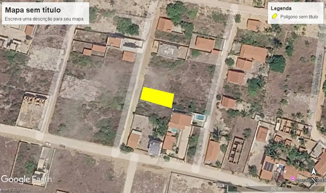 Foto 3 de Terreno / Lote à venda, 660m2 em Amontada - CE