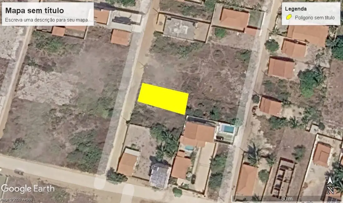 Foto 2 de Terreno / Lote à venda, 660m2 em Amontada - CE