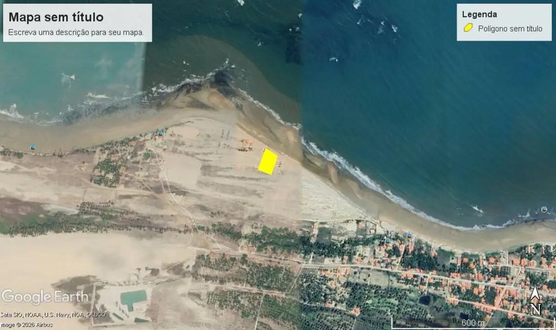 Foto 4 de Terreno / Lote à venda, 6000m2 em Amontada - CE